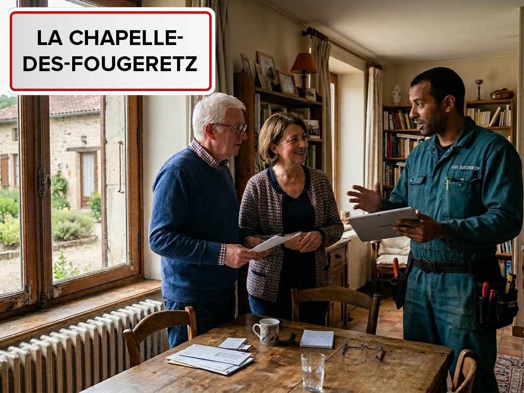 Installation de pompe à chaleur à La Chapelle-des-Fougeretz (35520) en Ille-et-Vilaine