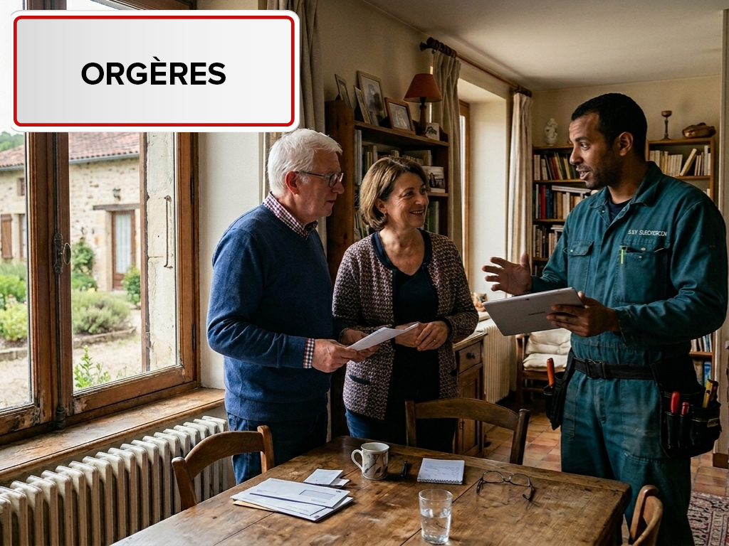 Installation de pompe à chaleur à Orgères (35230) en Ille-et-Vilaine